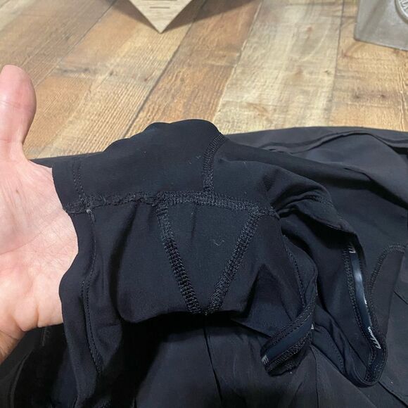 Lululemon Run Pace Setter Skirt Skort Black - Picture 13 of 14